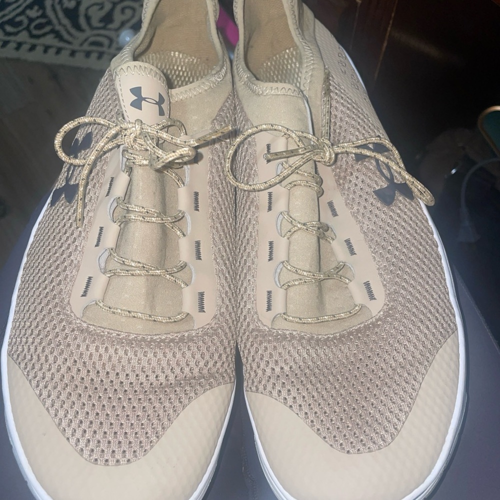 Under Armour Men's Tan Athletic Shoes